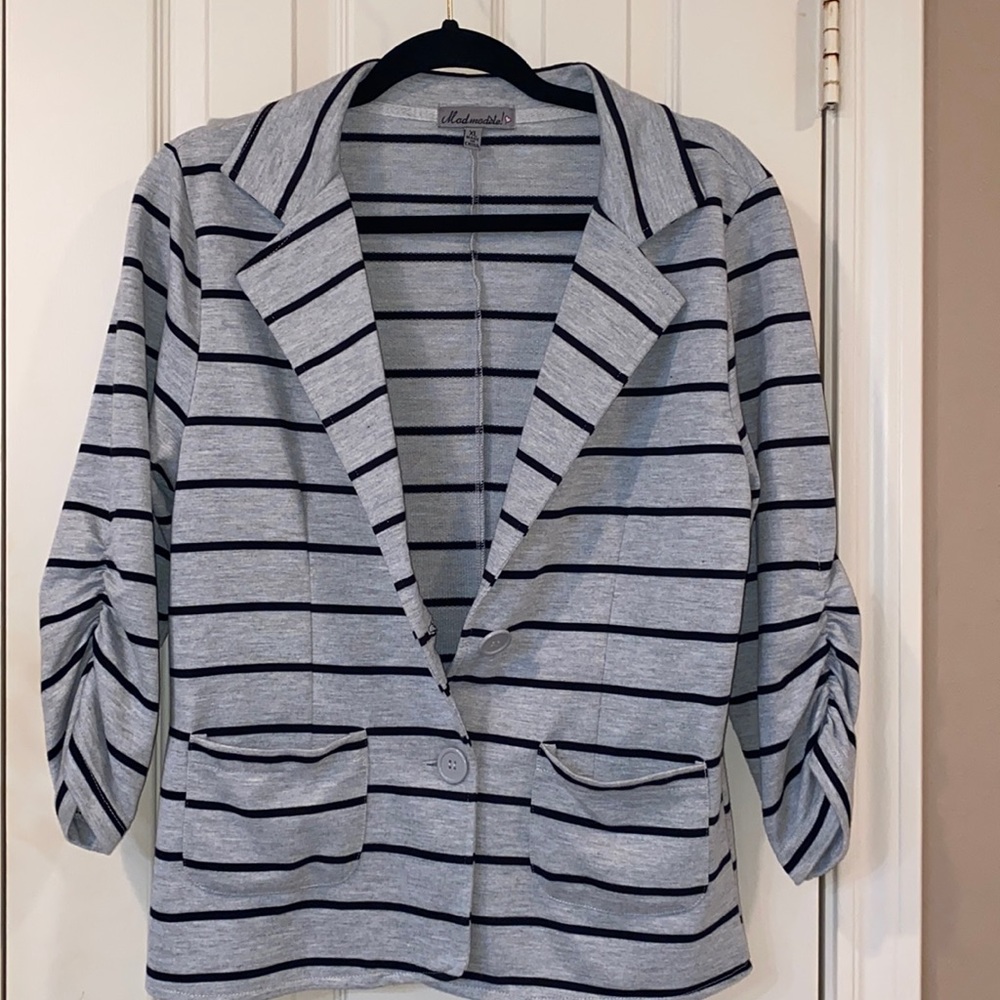 Modmodele Blazer Jacket Gray